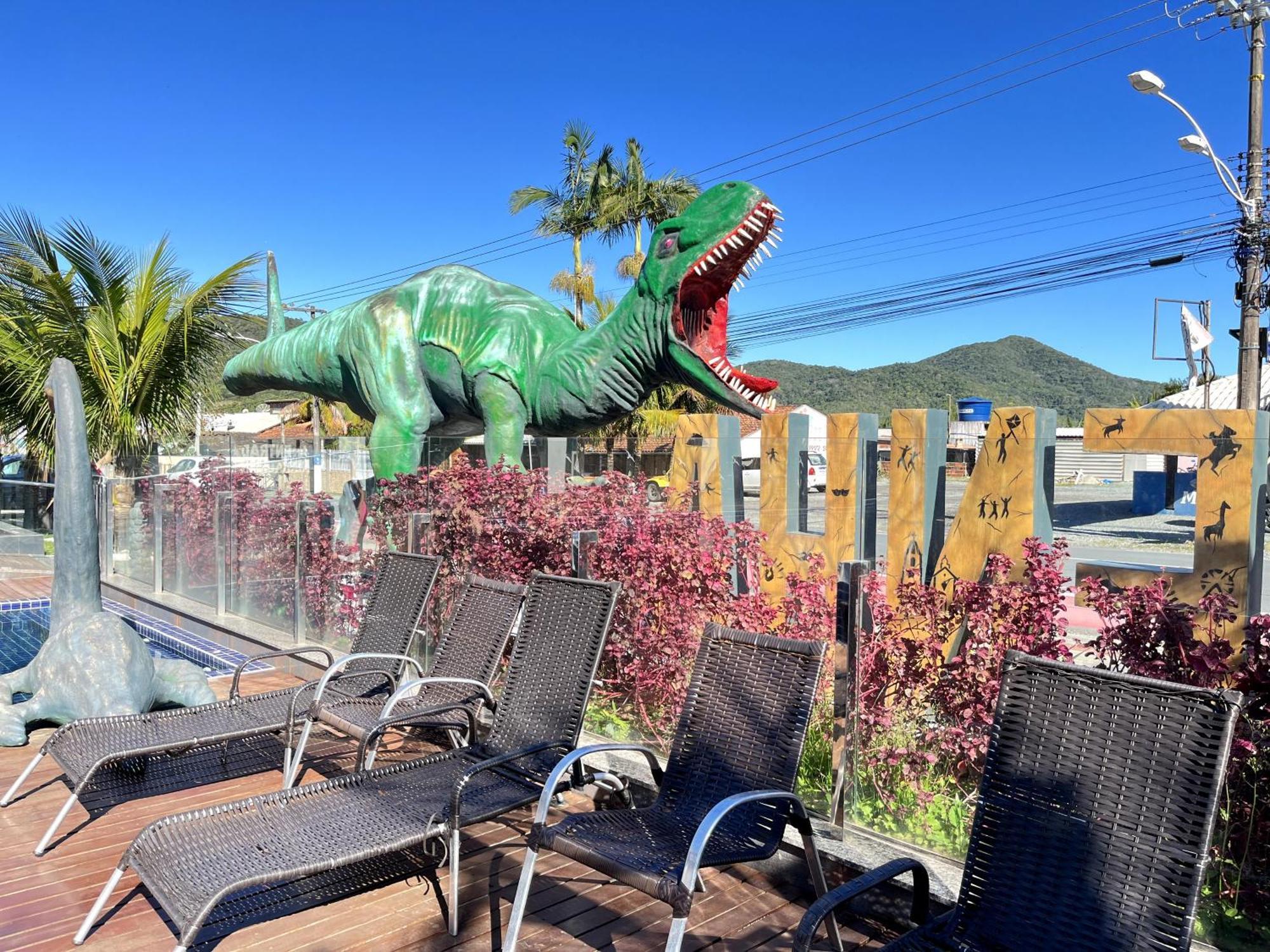 Hotel Recanto Dos Dinossauros Penha  Exterior foto