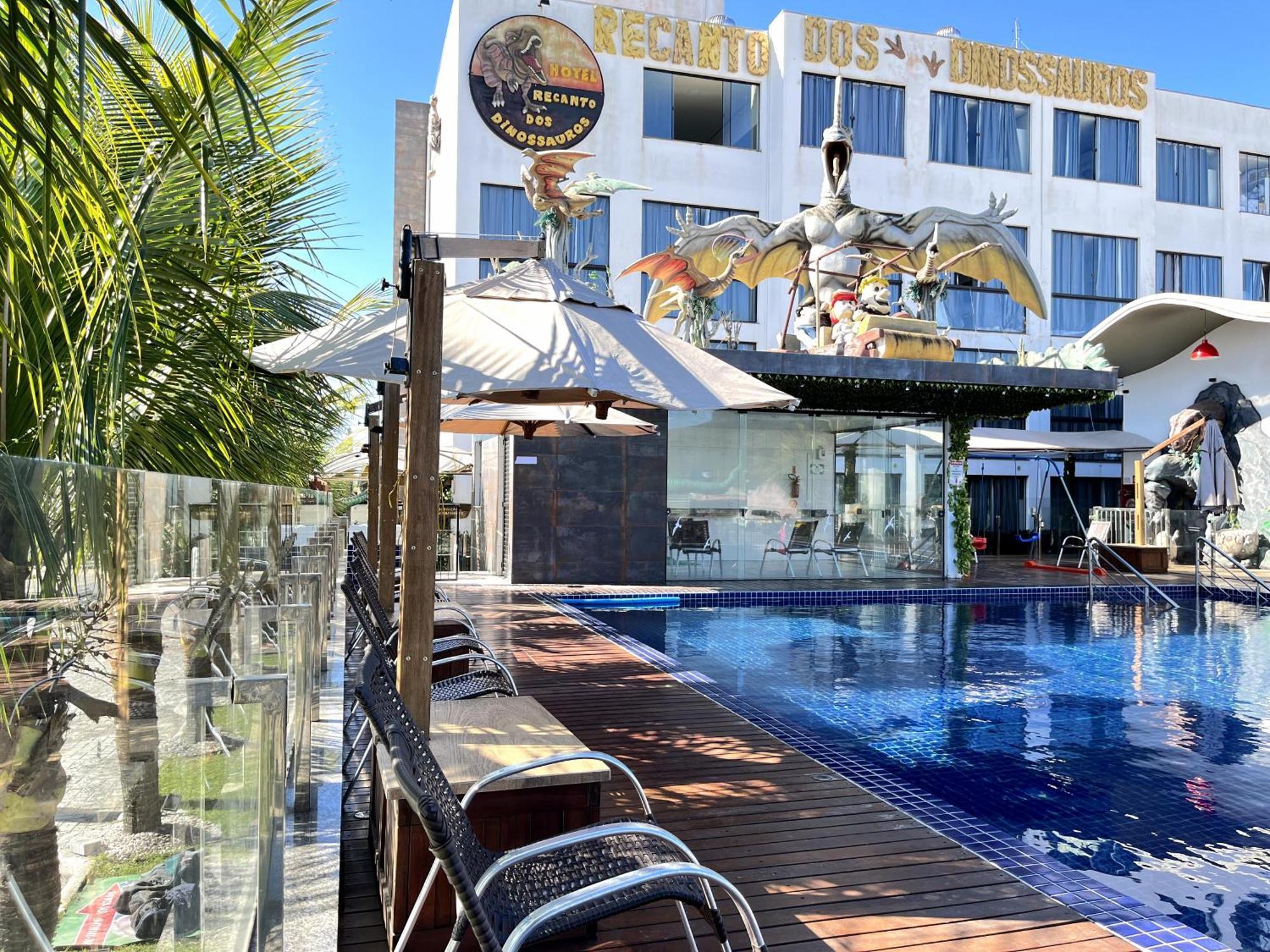 Hotel Recanto Dos Dinossauros Penha  Exterior foto