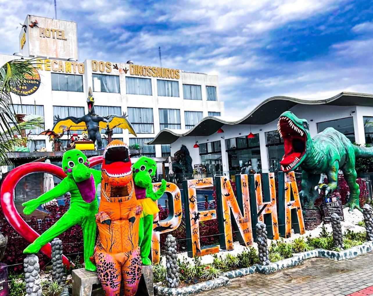 Hotel Recanto Dos Dinossauros Penha  Exterior foto